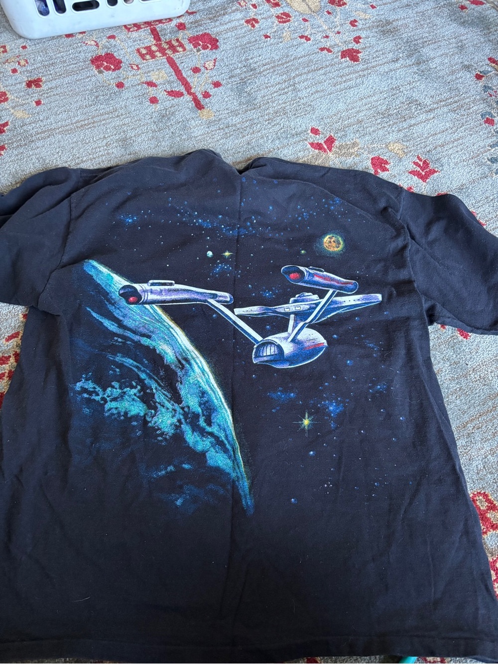 Star-Trek 25th anniversary front and back graphic single stitch shirt mens XL - Picture 5 of 7